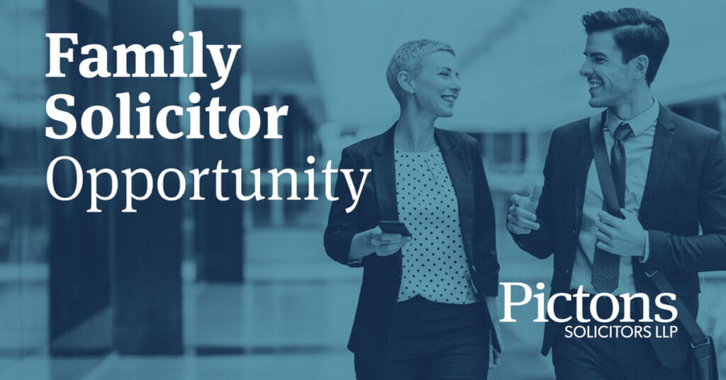 Family solicitor vacancy pictons