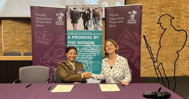 Pictons Signs Armed Forces Covenant